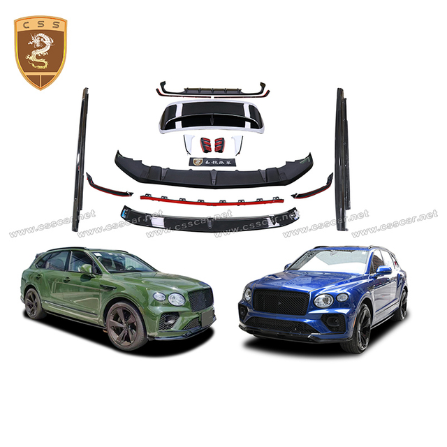 Новый скоростной обвес Bentley Bentayga