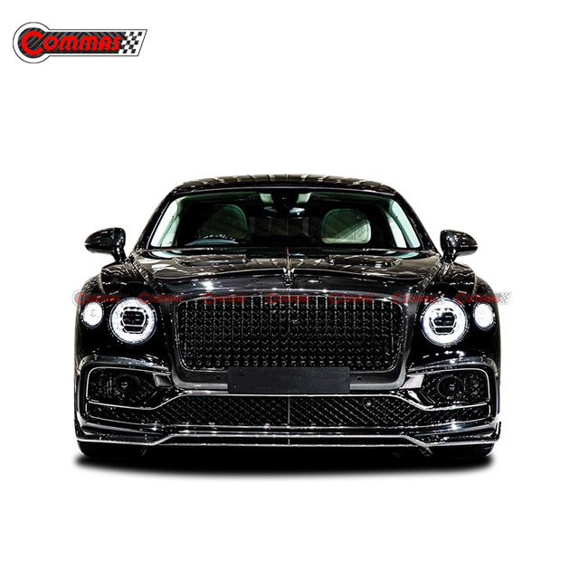 Передняя решетка радиатора Mansory из углеродного волокна для Bentley Flying Spur