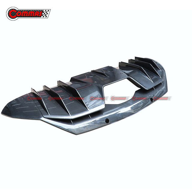 Губа заднего диффузора из углеродного волокна в стиле OEM для Lamborghini Aventador LP740